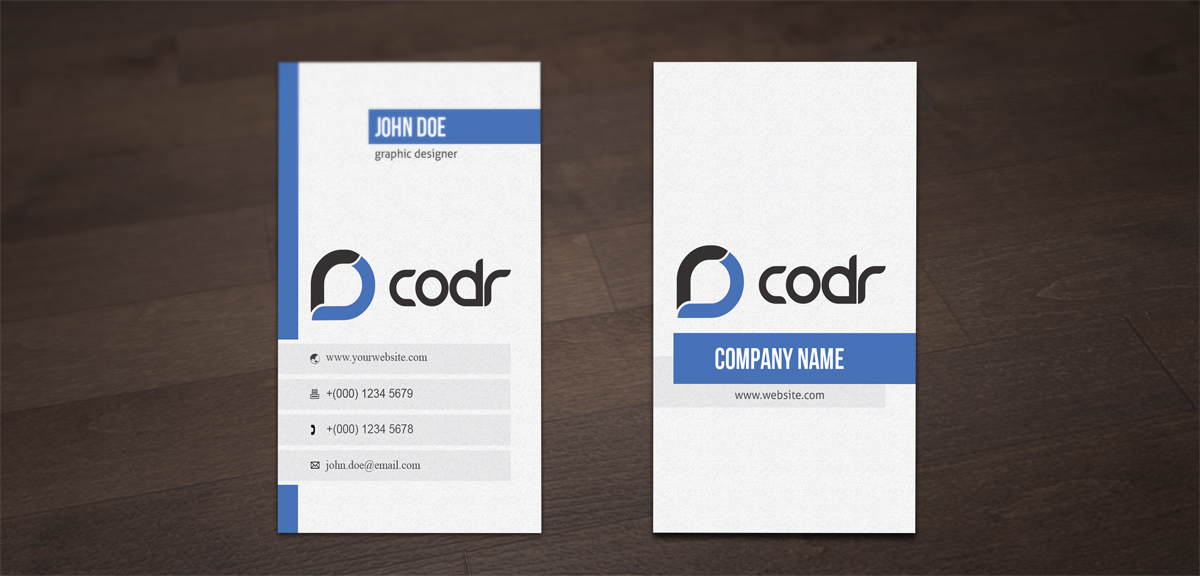 Visitenkarten-Design von athar khan für Codr Software | Design #1675564