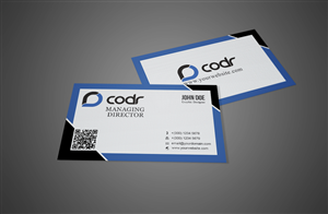 Business Card Design by athar khan for Codr Software | Design: #1680491