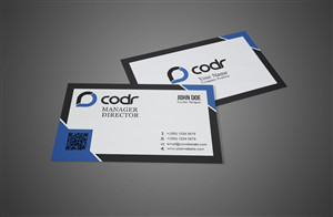 Business Card Design by athar khan for Codr Software | Design: #1681189