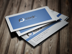 Business Card Design by athar khan for Codr Software | Design: #1682863