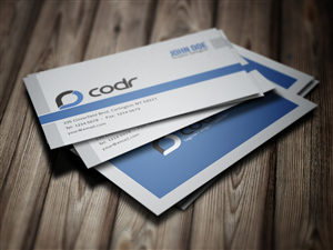 Business Card Design by athar khan for Codr Software | Design: #1682876