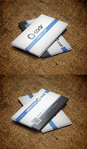 Business Card Design by athar khan for Codr Software | Design: #1684011