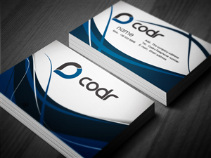 Business Card Design by athar khan for Codr Software | Design: #1690287