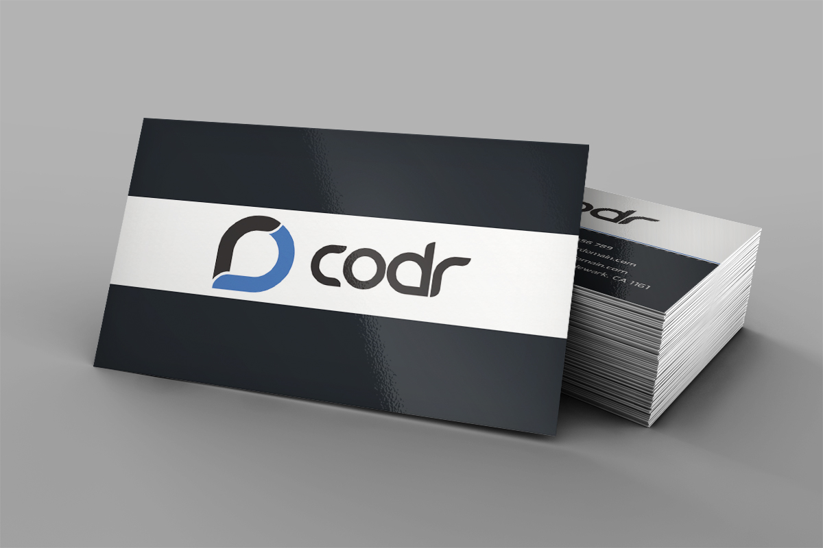 Business Card Design by athar khan for Codr Software | Design #1695465