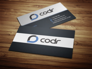 Business Card Design by athar khan for Codr Software | Design: #1695469