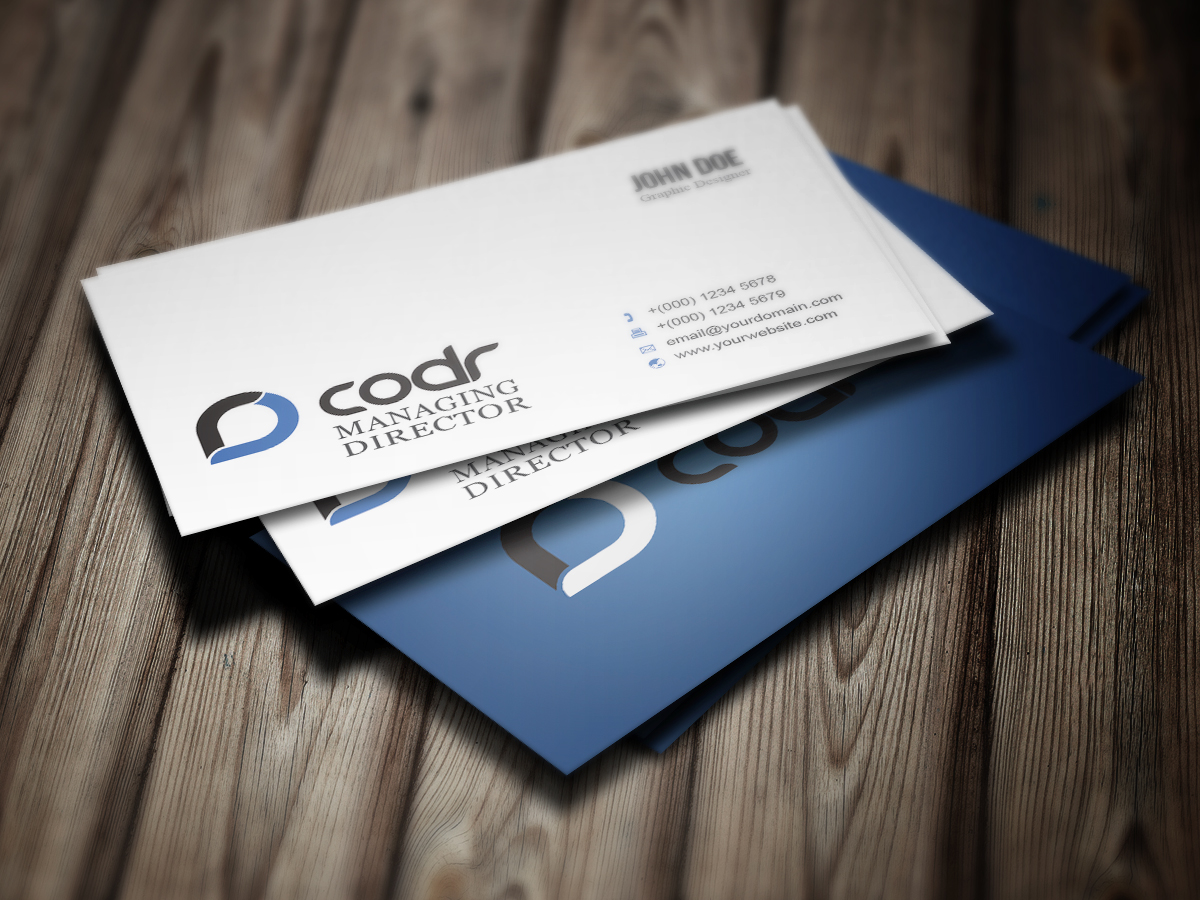 Business Card Design by athar khan for Codr Software | Design #1699792