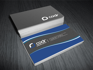 Business Card Design by athar khan for Codr Software | Design: #1703692
