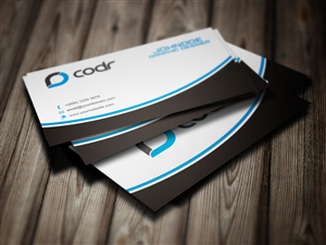 Business Card Design by athar khan for Codr Software | Design: #1703960