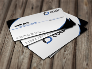 Design de Carte de Visite par athar khan pour Codr Software | Design #1704450