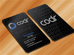 Business Card Design by Sarmishtha Chattopadhyay_loginchange for Codr Software | Design: #1670471