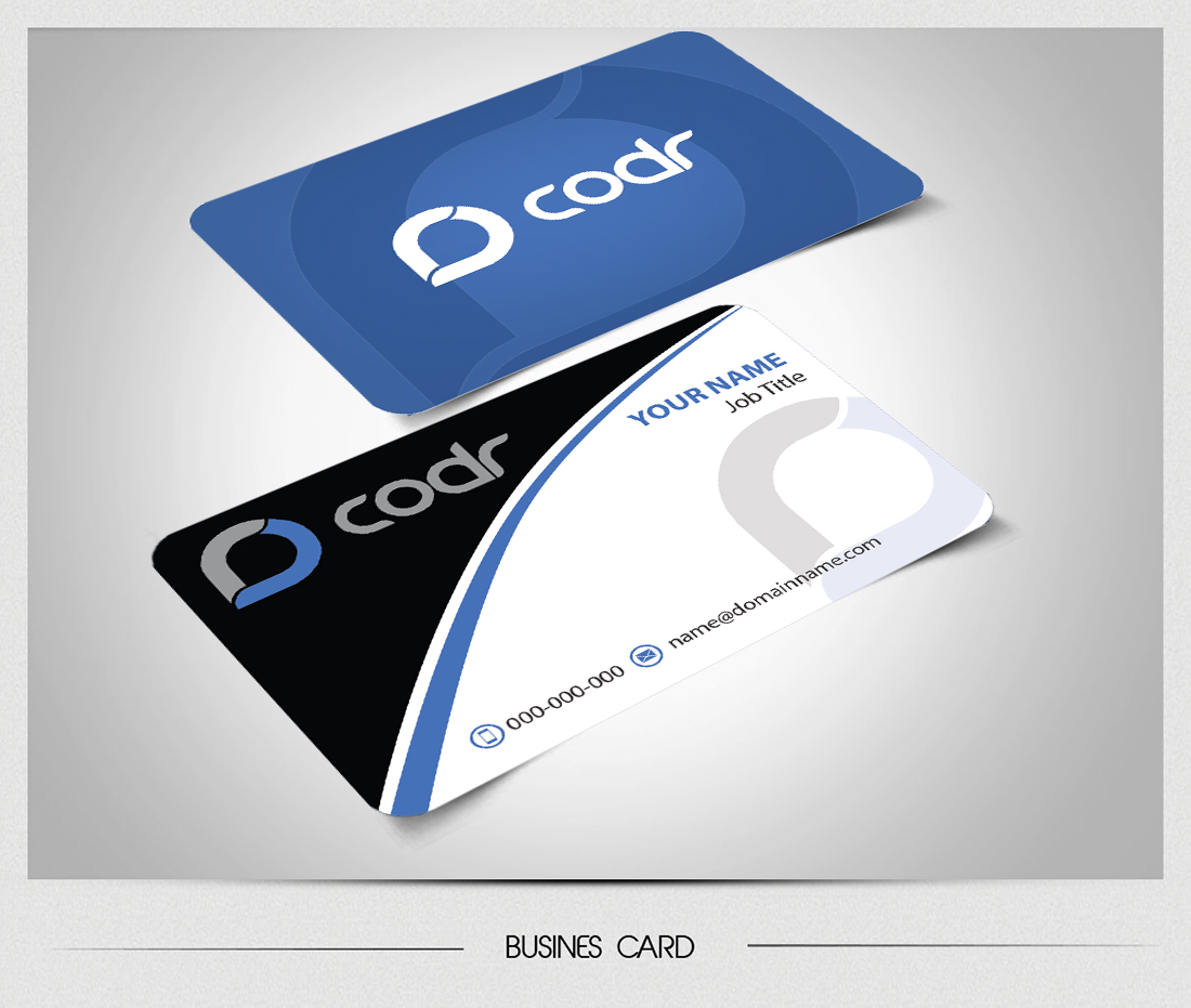 Business Card Design by Sarmishtha Chattopadhyay_loginchange for Codr Software | Design #1671314