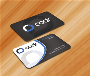 Business Card Design by Sarmishtha Chattopadhyay_loginchange for Codr Software | Design: #1678497