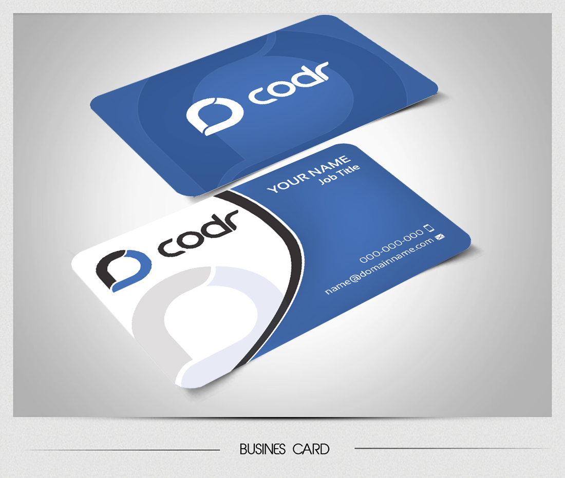 Business Card Design by Sarmishtha Chattopadhyay_loginchange for Codr Software | Design #1678508
