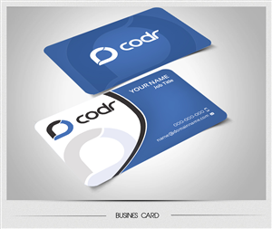 Business Card Design by Sarmishtha Chattopadhyay_loginchange for Codr Software | Design: #1678508
