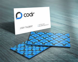 Business Card Design by HYPdesign for Codr Software | Design: #1666139