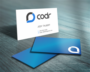 Business Card Design by HYPdesign for Codr Software | Design: #1666154