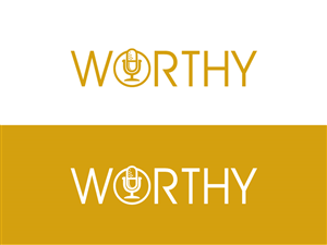 New and Exciting Podcast Logo 'Worthy'