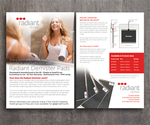Diseño de Flyer por see why para Radiant Heating Pty Ltd | Diseño #6290924