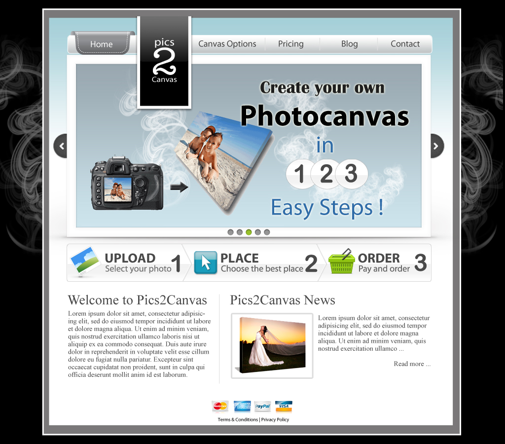 Web Design by dragnoir for Justin Hartman | Design #334441