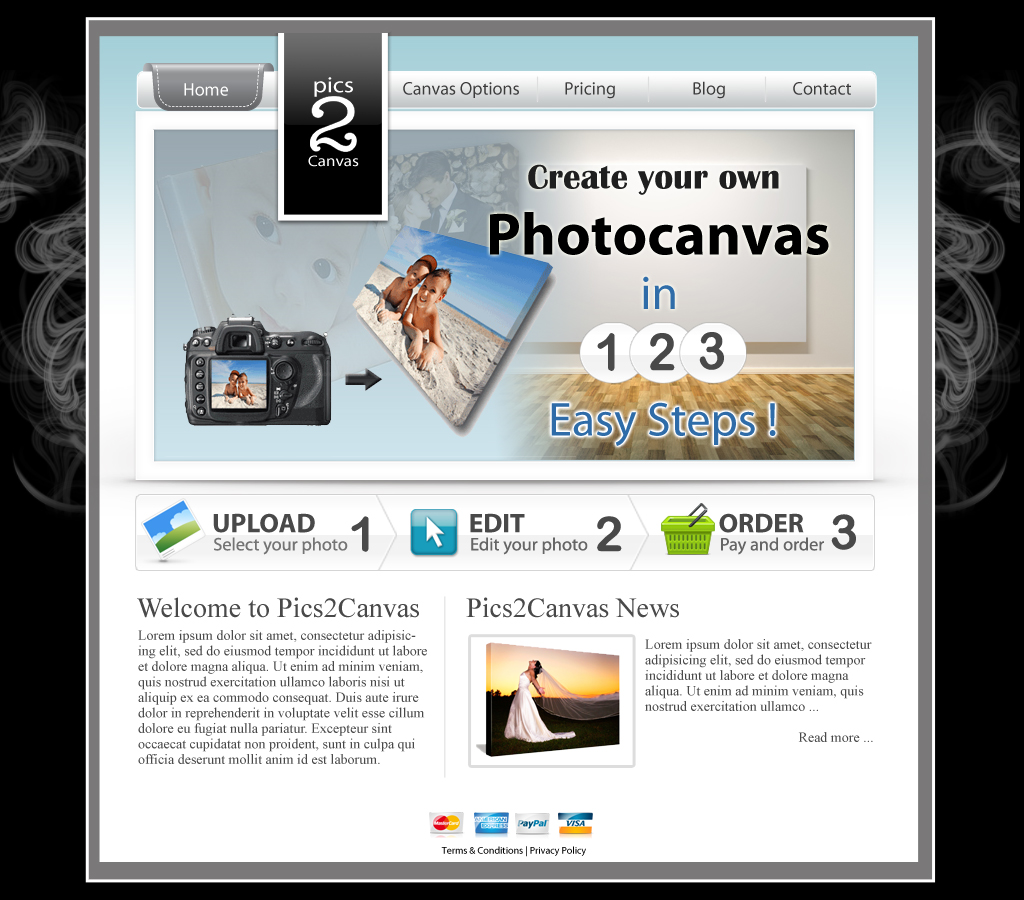 Web-Design von dragnoir für Justin Hartman | Design #334941