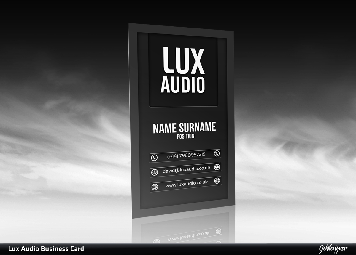 Business Card Design by gekgrfx for this project | Design #1663563