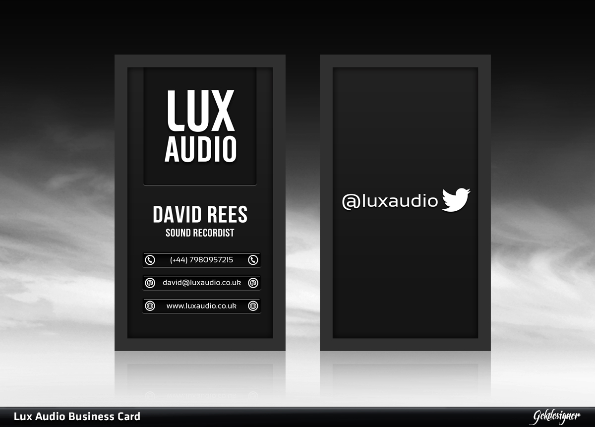 Business Card Design by gekgrfx for this project | Design #1672774