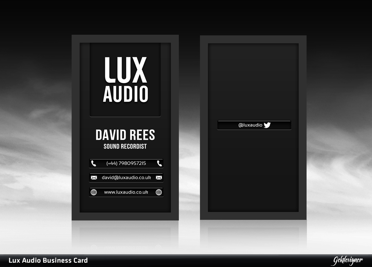 Business Card Design by gekgrfx for this project | Design #1672843