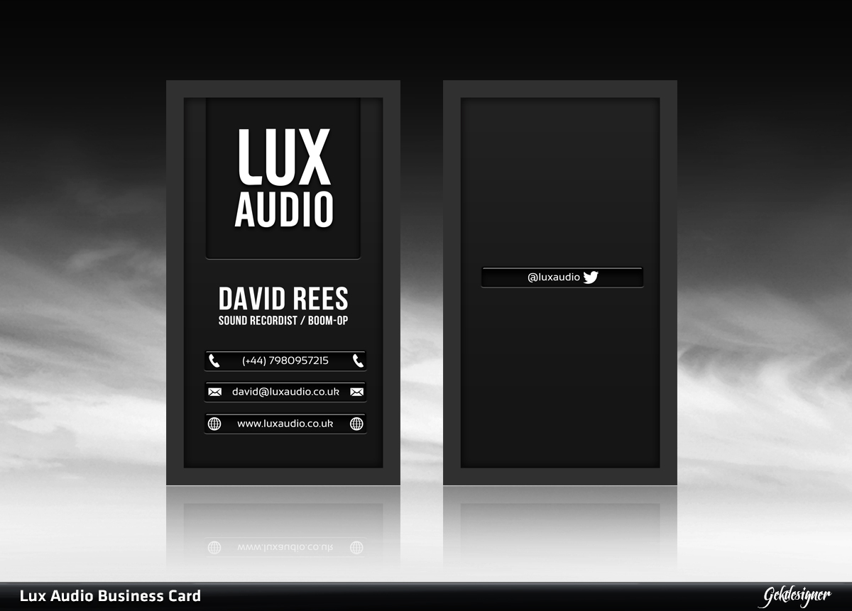Business Card Design by gekgrfx for this project | Design #1678221