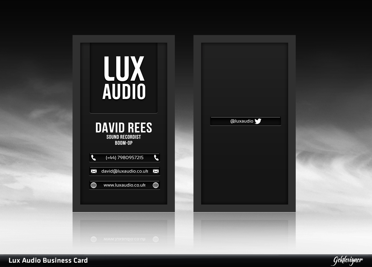 Business Card Design by gekgrfx for this project | Design #1678287