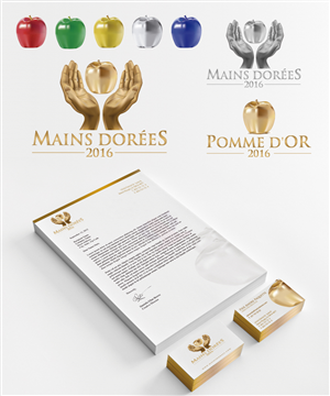 Pomme d'or 2016 and Mains dorées 2016 | Logo-Design von StudioD™