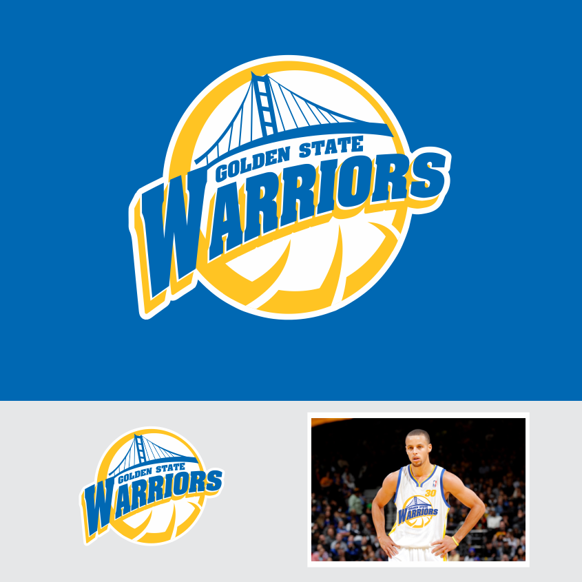 Bold, Playful Logo Design for Golden State Warriors by r-toha