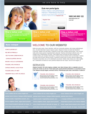 Web Design by Rosc for this project | Design: #1665388