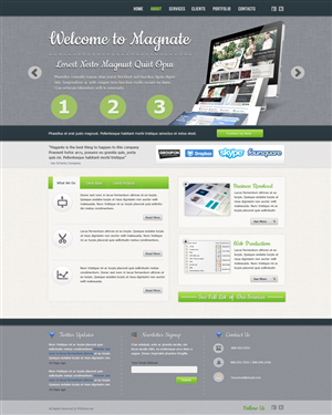 Web Design by Rosc for this project | Design: #1665392