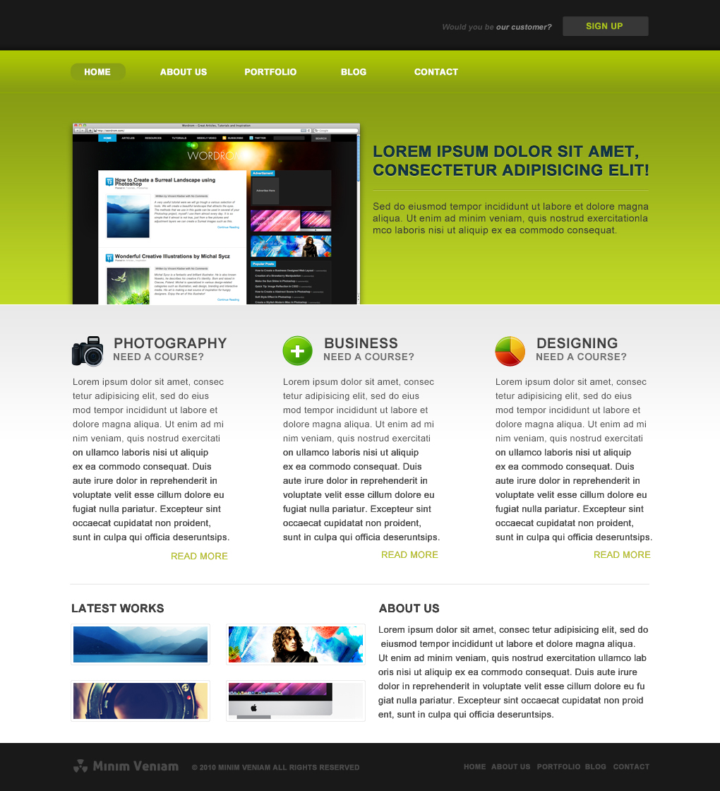 Diseño Web por Rosc para este proyecto | Diseño #1665402