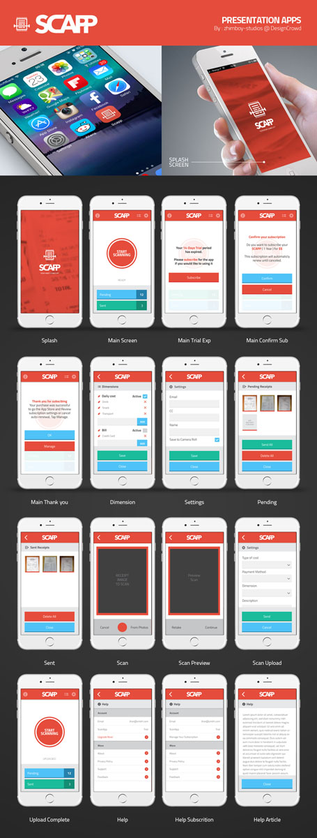 App Design by BillyAshgray for this project | Design #6349238