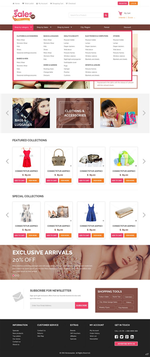 Web-Design von pb für Victoria 4B Inc. (lesventes.ca & allsales.ca) | Design: #6444459