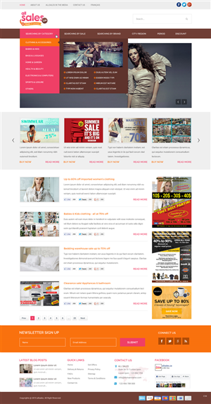 Web-Design von pb für Victoria 4B Inc. (lesventes.ca & allsales.ca) | Design: #6447537