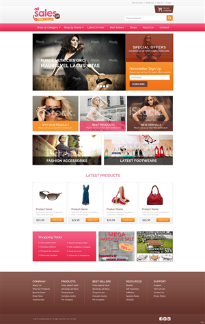 Web-Design von pb für Victoria 4B Inc. (lesventes.ca & allsales.ca) | Design: #6447540