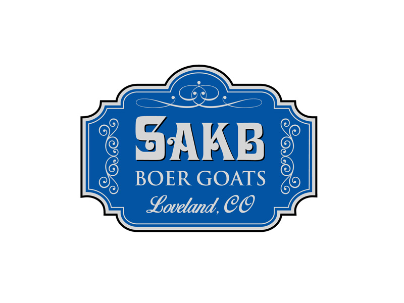 Logo-Design von anushka_snigdha für SAKB Boer Goats | Design #6280188