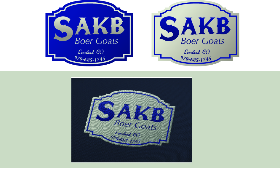 Logo Design by Lego83 for SAKB Boer Goats | Design #6276248