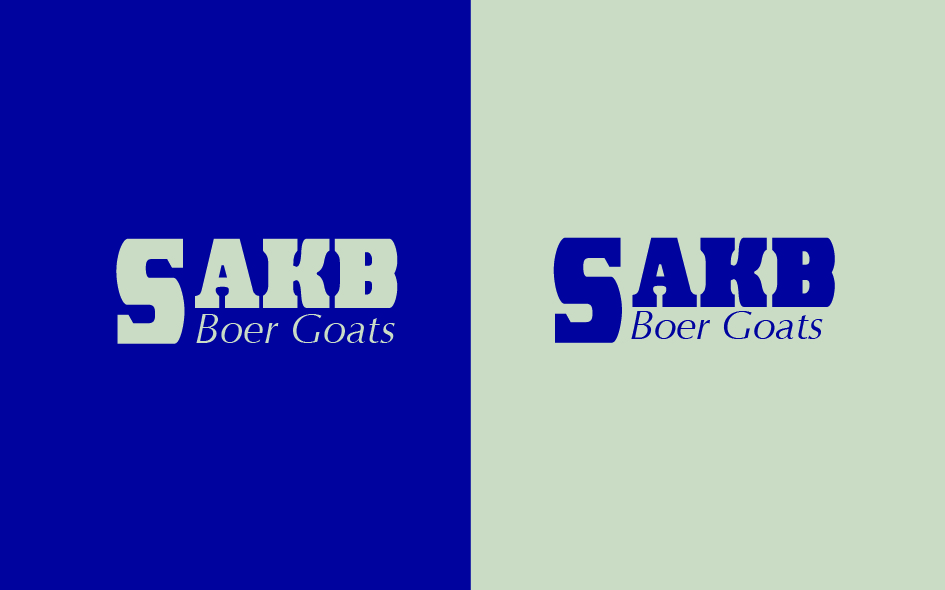 Logo Design by Lego83 for SAKB Boer Goats | Design #6288849