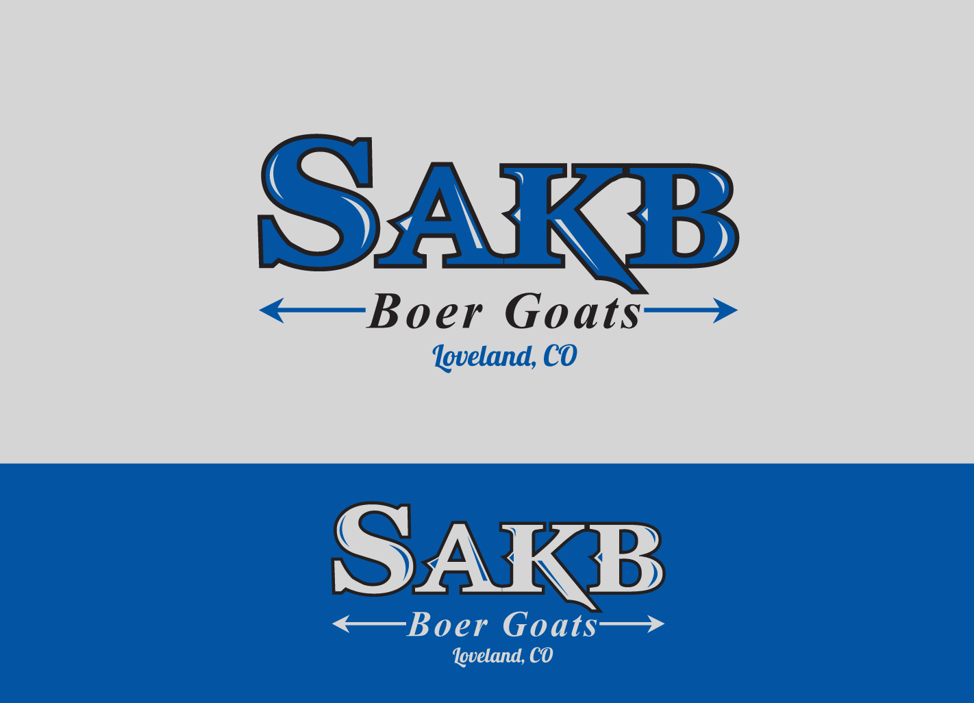 Logo Design by ESolz Technologies for SAKB Boer Goats | Design #6284747