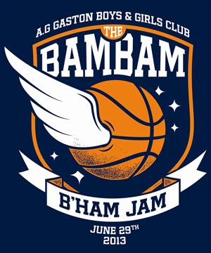 T-shirt Design for The BamBam B'ham Jam
