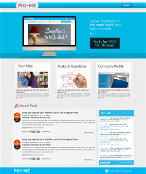 Wordpress Design by webxvision for this project | Design: #1688437