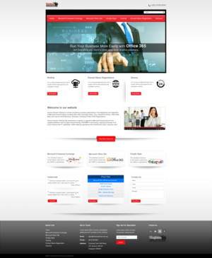 Web Design by debdesign for Venture Domain Hosting | Design: #7024052