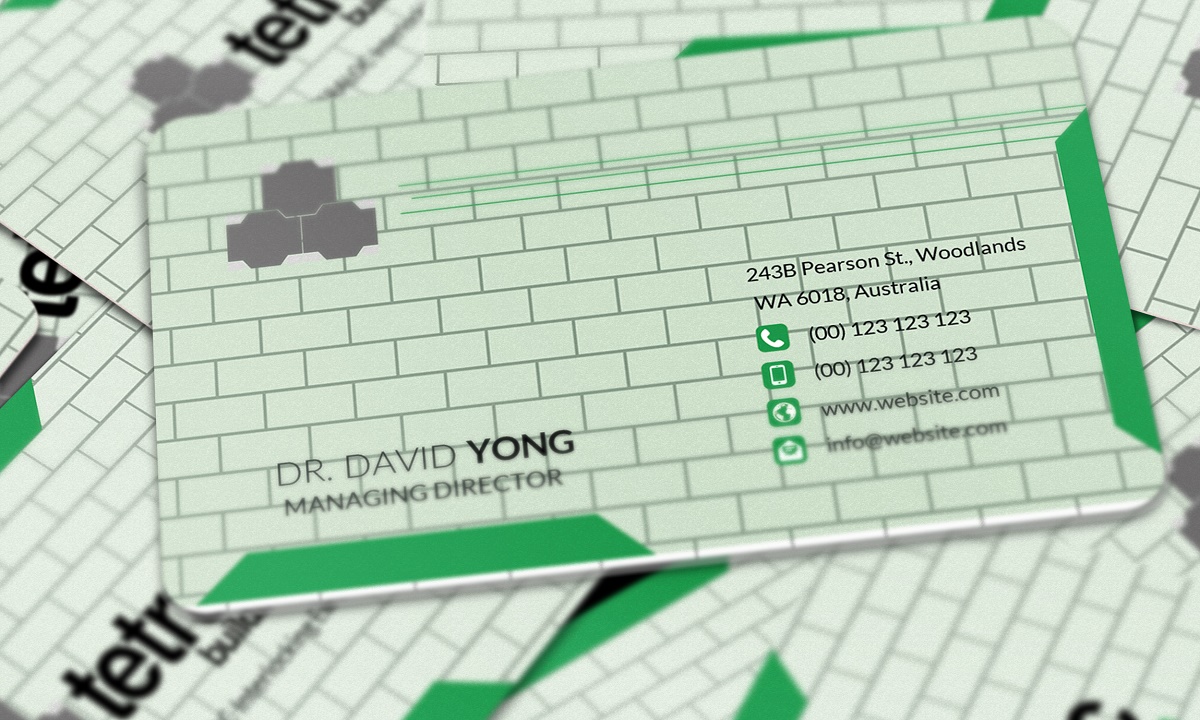 Business Card Design by kamran_shahid for TETRALOC | Design #6361351