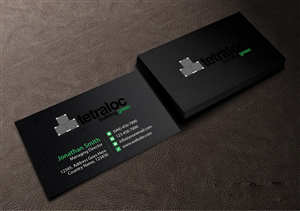 Diseño de Tarjeta de Presentación por Creations Box 2015 para TETRALOC | Diseño: #6315384