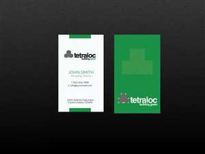 Business Card Design by Creations Box 2015 for TETRALOC | Design: #6315406