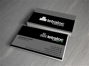 Business Card Design by Creations Box 2015 for TETRALOC | Design: #6324695