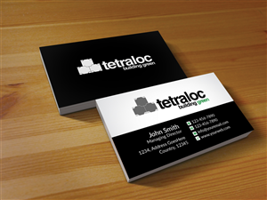 Business Card Design by Creations Box 2015 for TETRALOC | Design: #6324709
